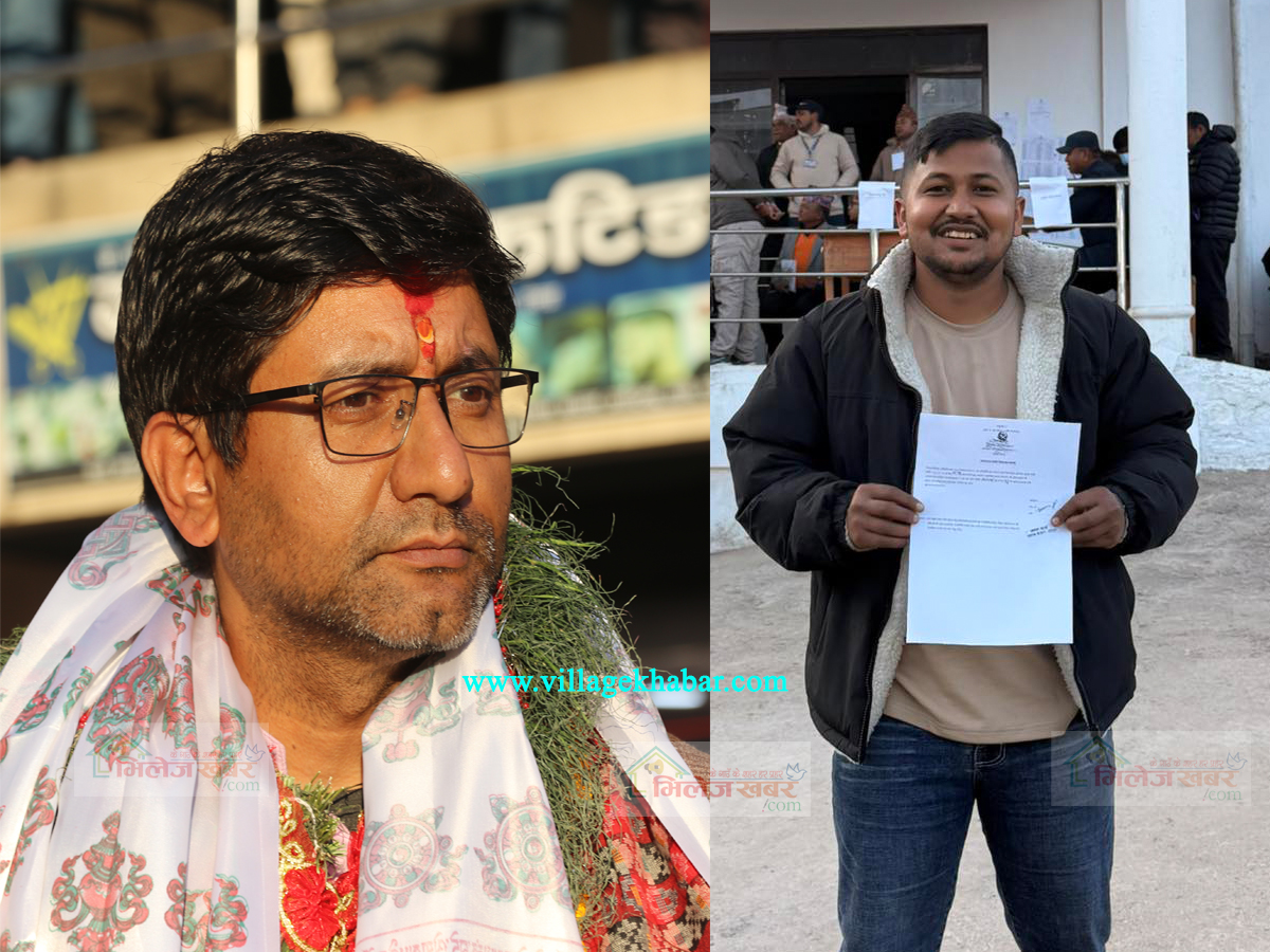 दोलखामा काङ्ग्रेस उम्मेद्वार शिवाकोटीलाई जेन्जी स्वतन्त्र उम्मेद्वार खड्काको समर्थन