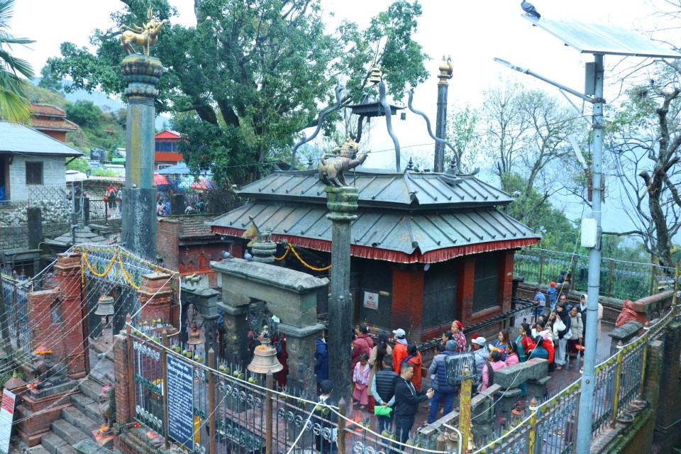 राष्ट्रपति कार्यालयद्वारा दोलखा भीमेश्वरको मन्दिरमा क्षमा पूजा