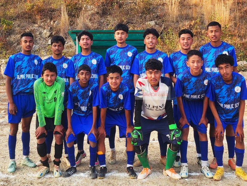 ‘वडा अध्यक्ष कप’ मा अल्पाईन र मोर्डन फाईनल प्रवेश, कसले मार्ला बाजी ?