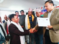 भूतपूर्व सैनिक तथा प्रहरी संगठन दोलखाको अध्यक्षमा पुनः महत