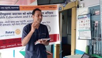 चरिकोटमा क्यान्सर रोग सम्बन्धि जनचेतनामूलक कार्यक्रम सम्पन्न