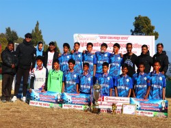 तेस्रो जिल्लाव्यापी माविस्तरीय छात्र फुटबलको उपाधि अल्पाईन स्कूलको पोल्टामा