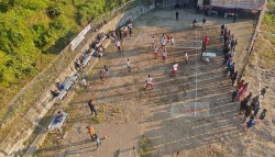 ‘अर्वत खड्का स्मृति भलिबल प्रतियोगिता’ मा आईतबार ११ खेल सम्पन्न