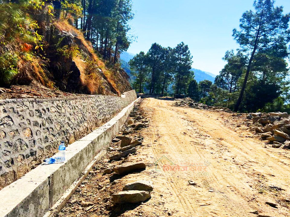 ठेकेदारको बदमासीले भिरकोट–झुले–छौँडे सडकको ठेक्का तोडियो