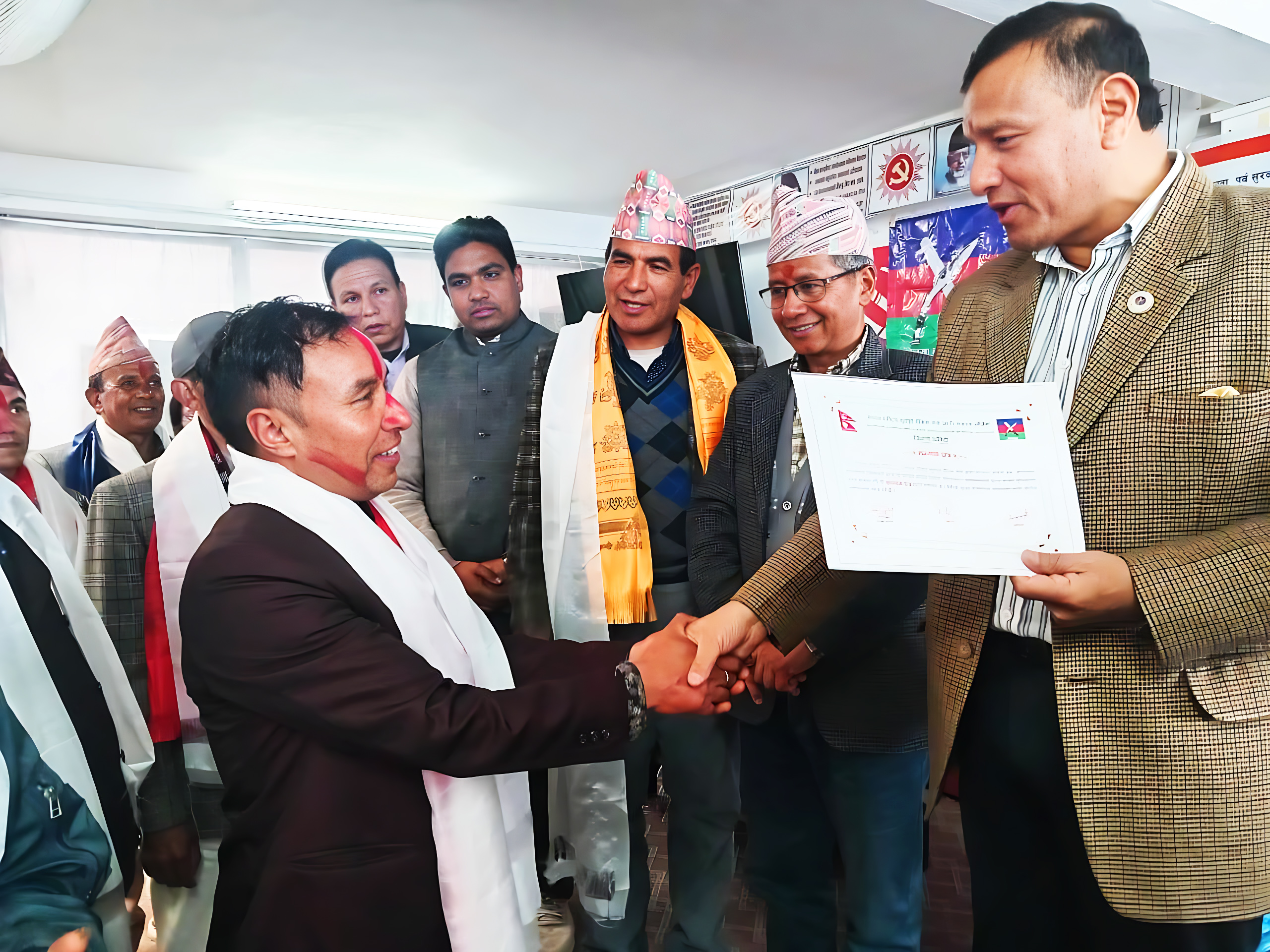 भूतपूर्व सैनिक तथा प्रहरी संगठन दोलखाको अध्यक्षमा पुनः महत