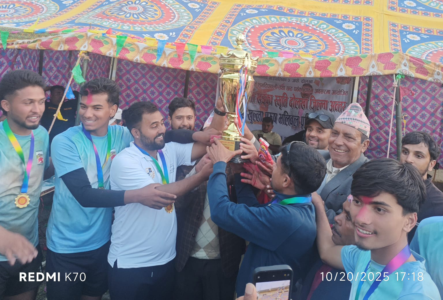‘अर्वत खड्का स्मृति भलिबल प्रतियोगिता’ को उपाधि आयोजक शुभारम्भ क्लबलाई