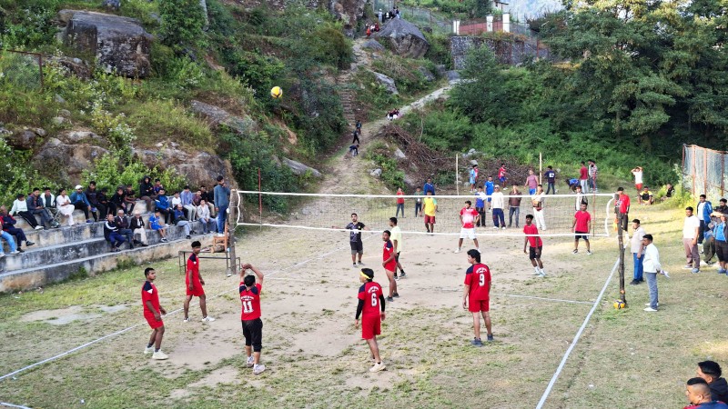 साविक च्यामा गाविसका अन्तर वडास्तरीय भलिबल प्रतियोगिता सोमबारदेखि सुरु