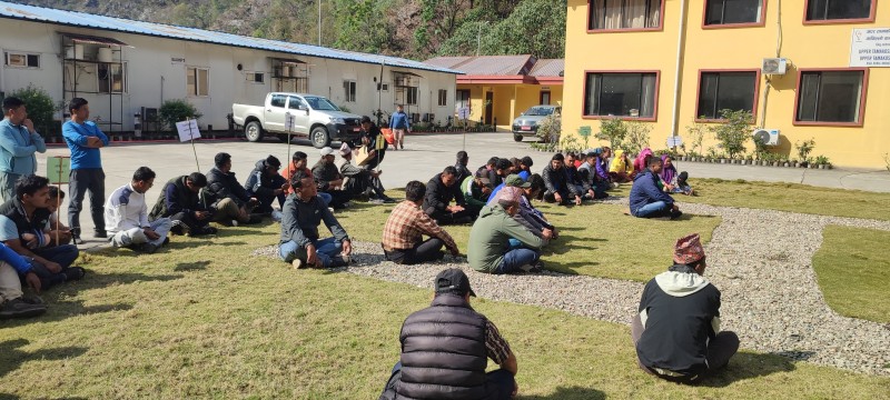 सहमति कार्यान्वयन नभएको भन्दै अपर तामाकोशीका कर्मचारी आन्दोलित