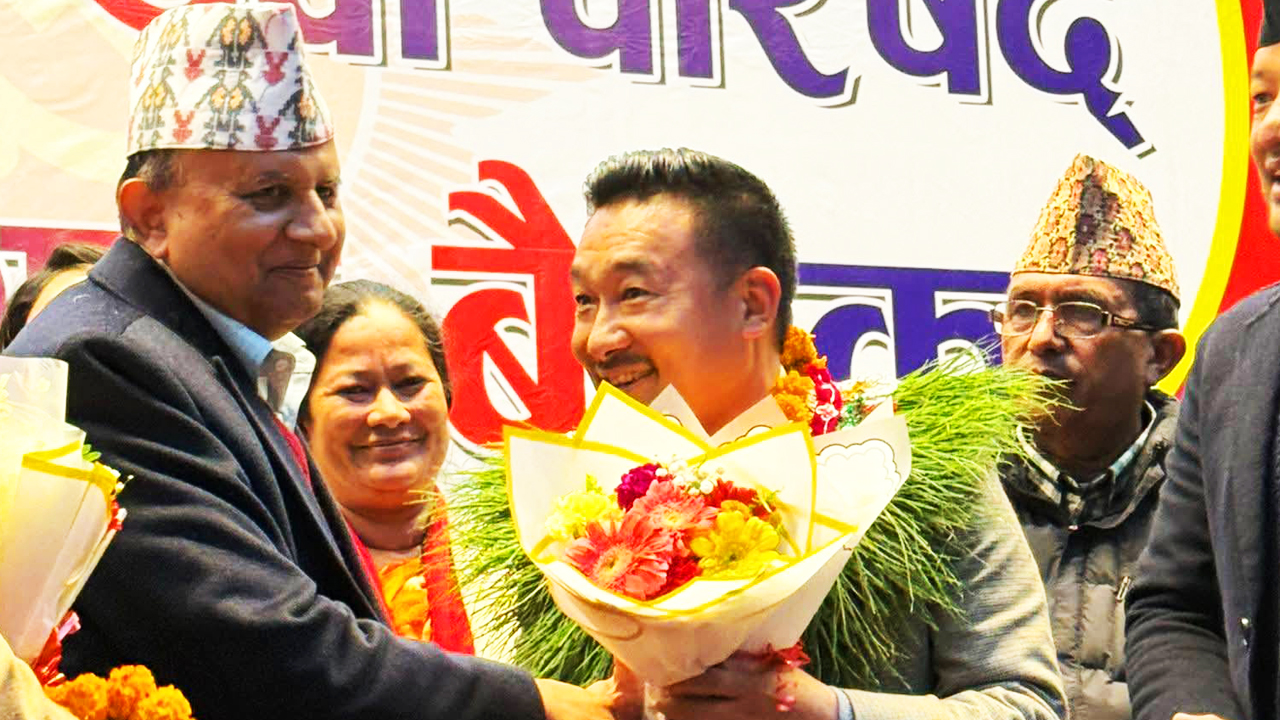 राष्ट्रिय युवा सङ्घ नेपालको केन्द्रीय अध्यक्षमा महाराज गुरुङ चयन