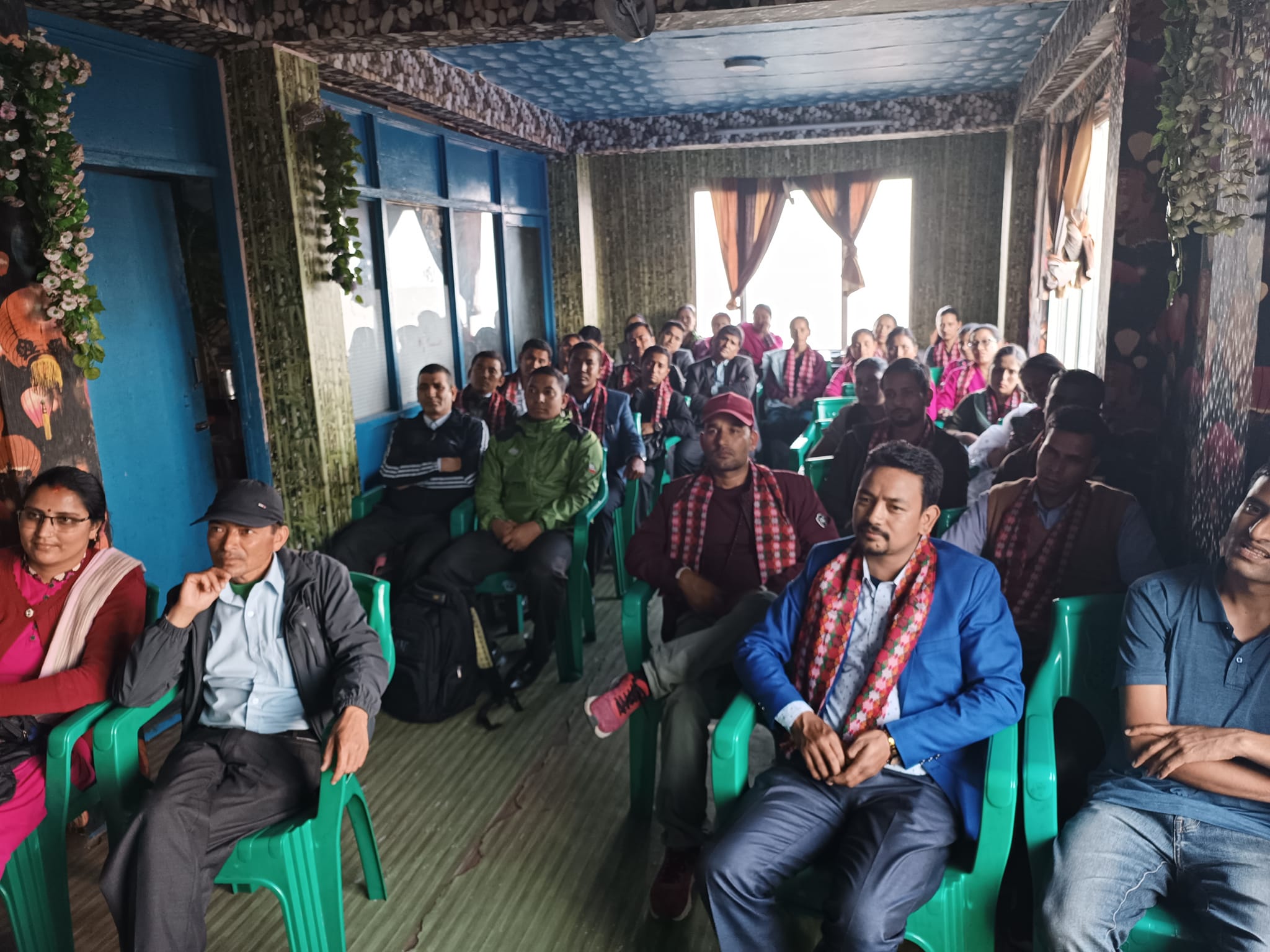 नवप्रवेशी शिक्षकहरुलाई नेपाल राष्ट्रिय शिक्षक सङ्गठन भीमेश्वरको सम्मान