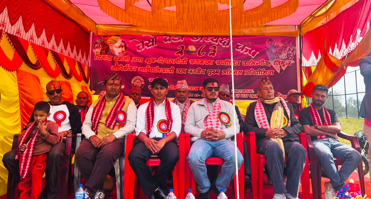 तेस्रो वडा अध्यक्ष कप खुल्ला पुरुष भलिबल प्रतियोगिता सुन्द्रावतीमा सुरु