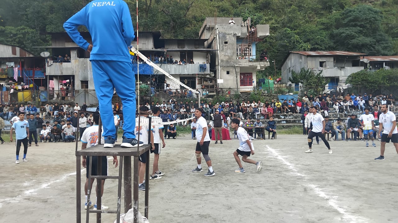 सिँगटीमा जारी भलिबलबाट ३ टिम बाहिरिए